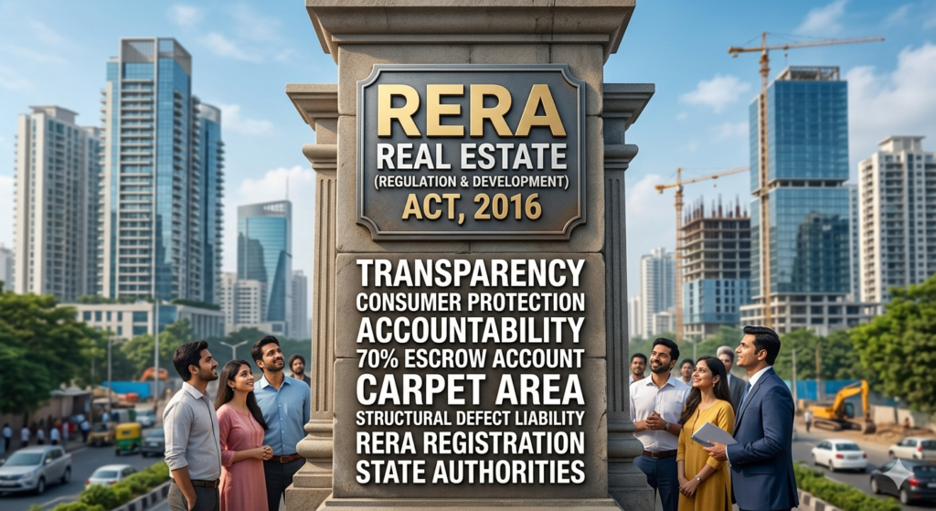 RERA full form in Real Estate - Real Estate Regulatory Authority of India