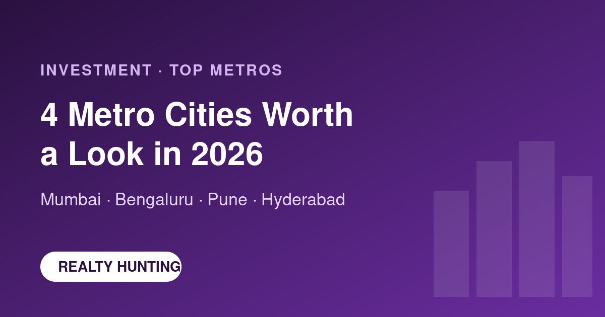 4 Metro Cities Worth a Look for Property in 2026