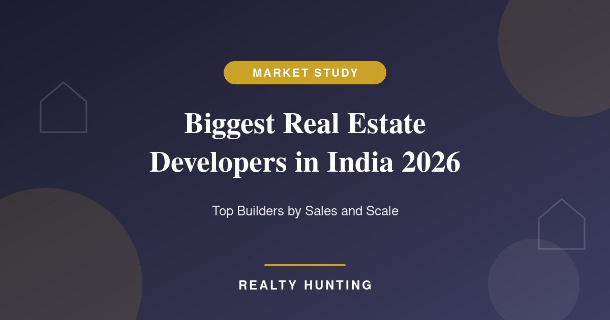 Biggest Real Estate Developers in India 2026: The Top Builders by Sales and Scale