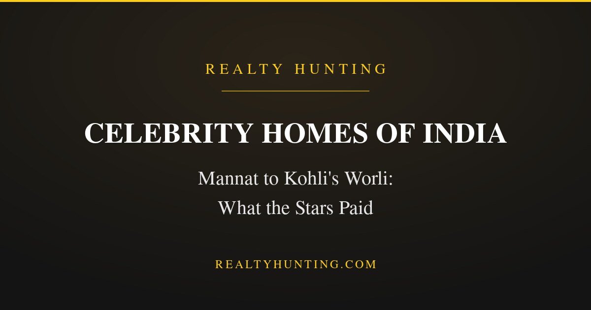 Bollywood and Cricketer Homes: What the Stars Paid
