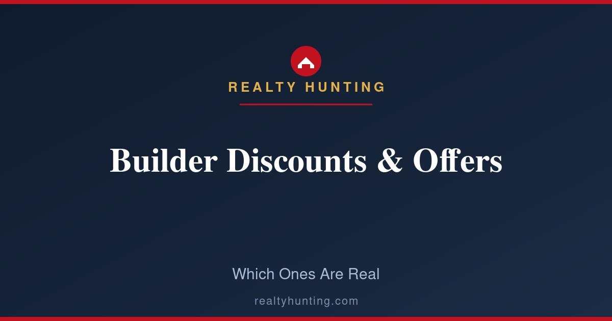 Builder Discounts and Offers: Which Ones Are Real