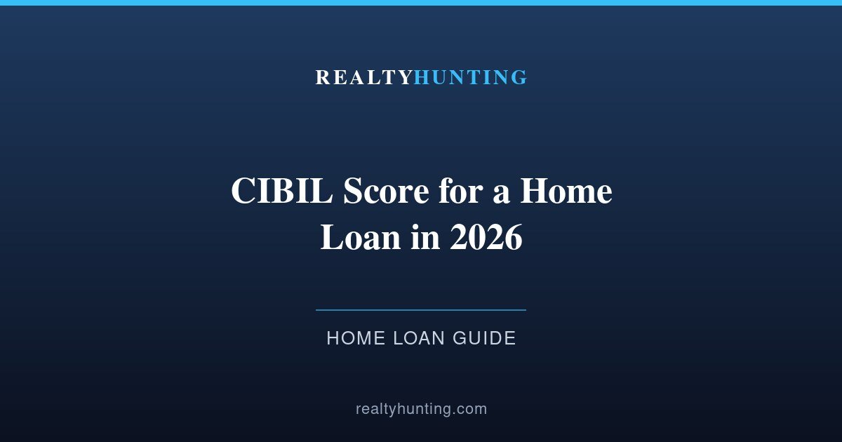 CIBIL Score for Home Loan in 2026: What You Need and How to Improve It