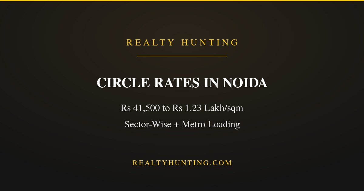 Circle Rates in Noida: Sector-Wise