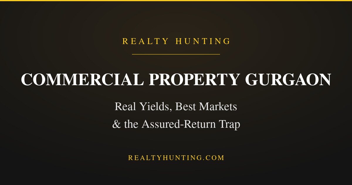 Commercial Property in Gurgaon: Real Yields and Best Areas