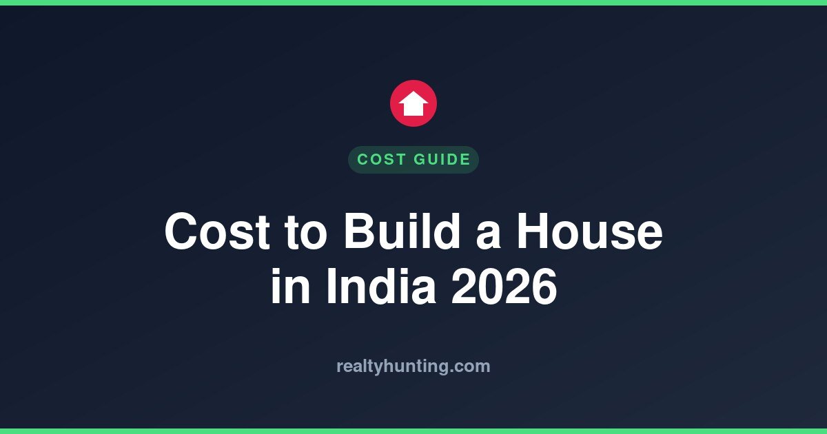 Cost to Build a House in India: Per Sq Ft Guide
