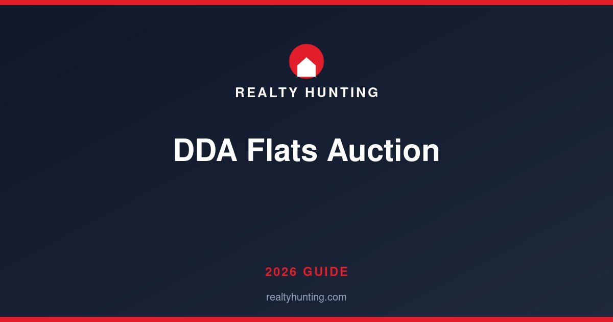DDA Flats Auction 2026: How the E-Auction Works and How to Bid