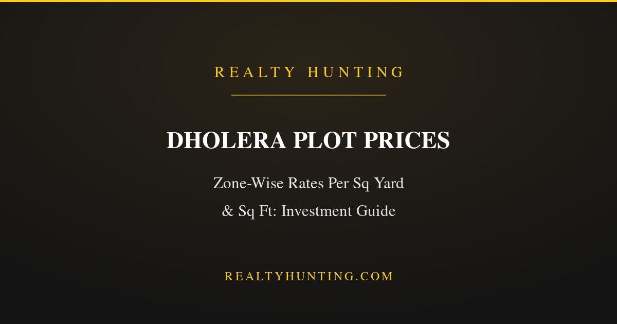 Dholera Smart City Plot Price: Zone-Wise Rates and Investment Guide