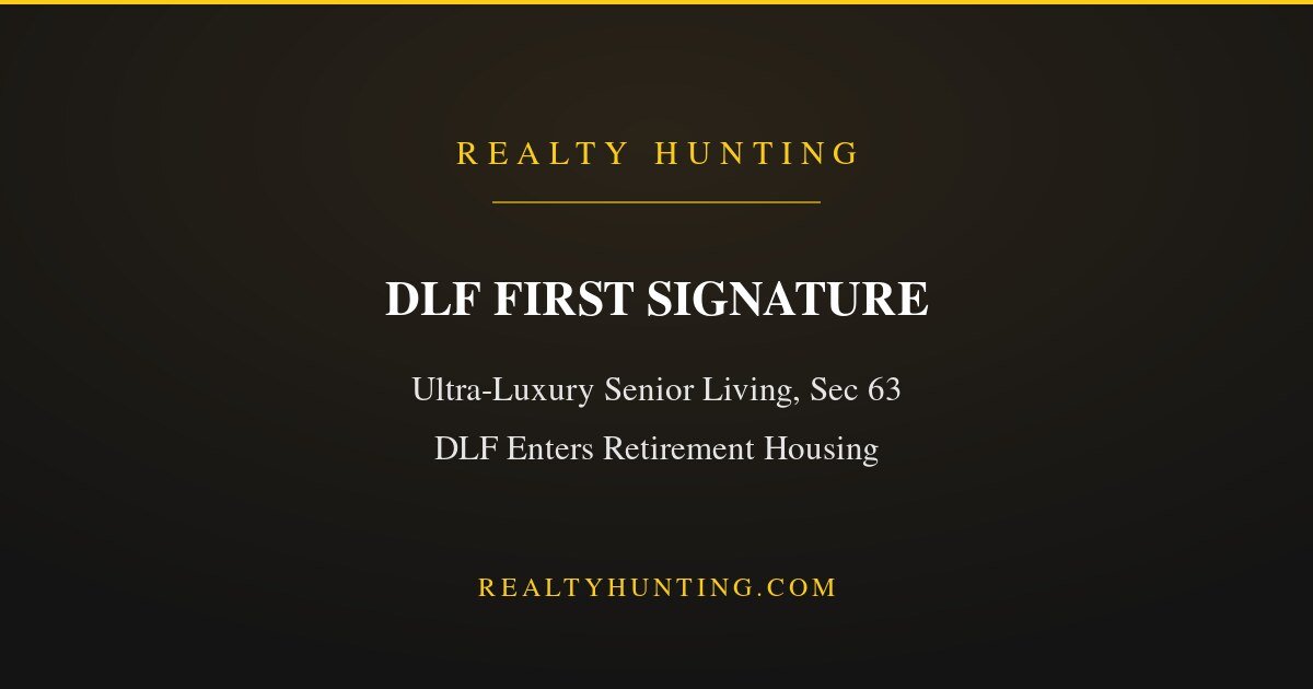 DLF First Signature: Senior Living Comes to Gurgaon