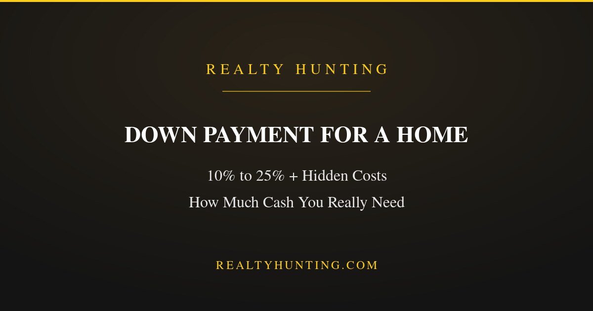 Down Payment for a Home Loan: How Much You Need