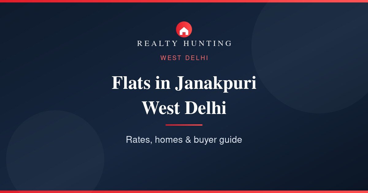 Flats in Janakpuri Delhi: Price, Rates & Buyer Guide