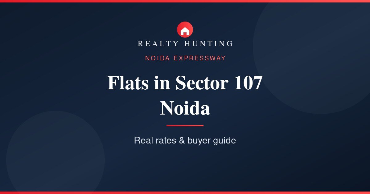 Flats in Sector 107 Noida: Price, Projects & Buyer Guide