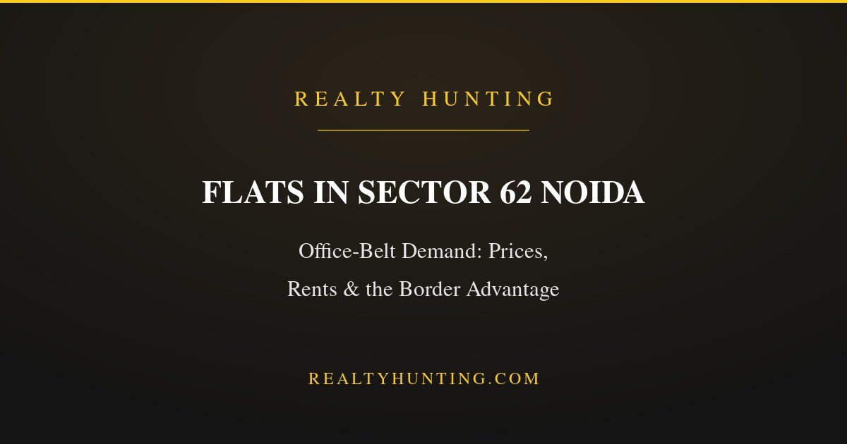 Flats in Sector 62 Noida: Prices, Rents and Buying Guide