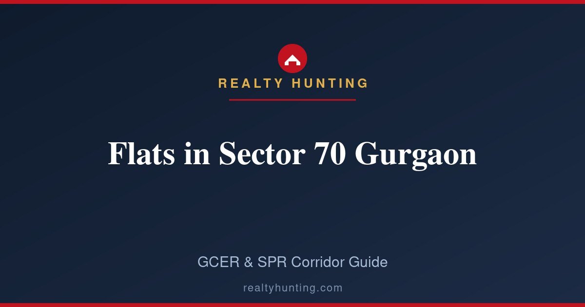 Flats in Sector 70 Gurgaon: Prices and Corridor Guide