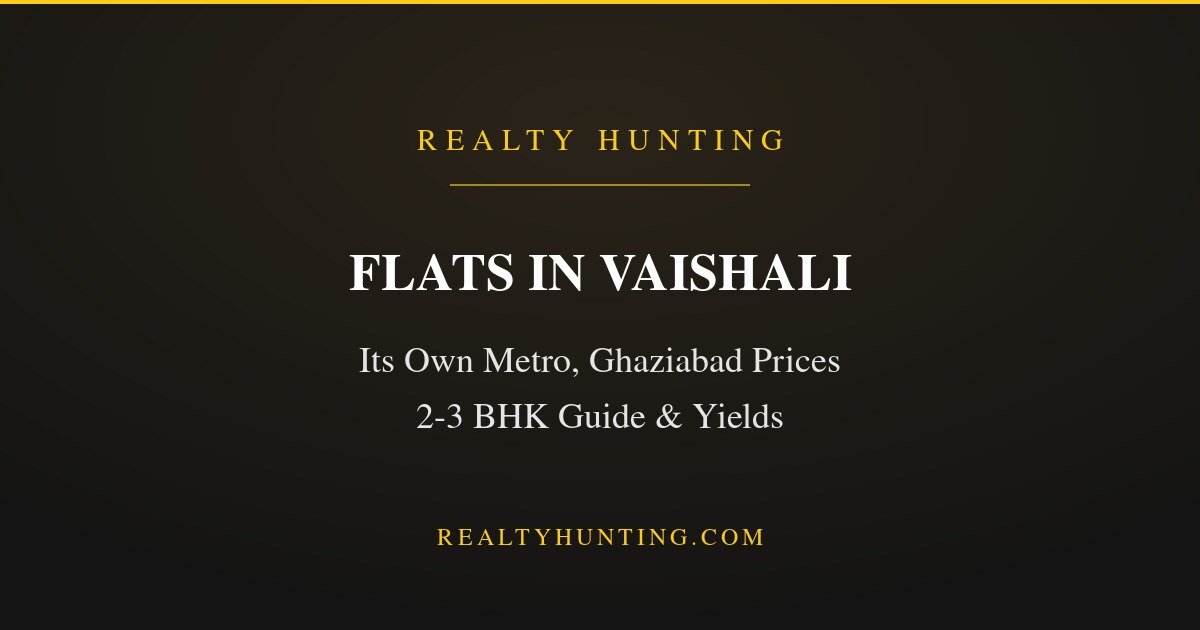 Flats in Vaishali Ghaziabad: Metro-Side Prices and Guide