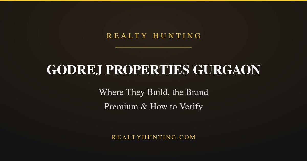 Godrej Properties in Gurgaon: Where They Build and the Premium