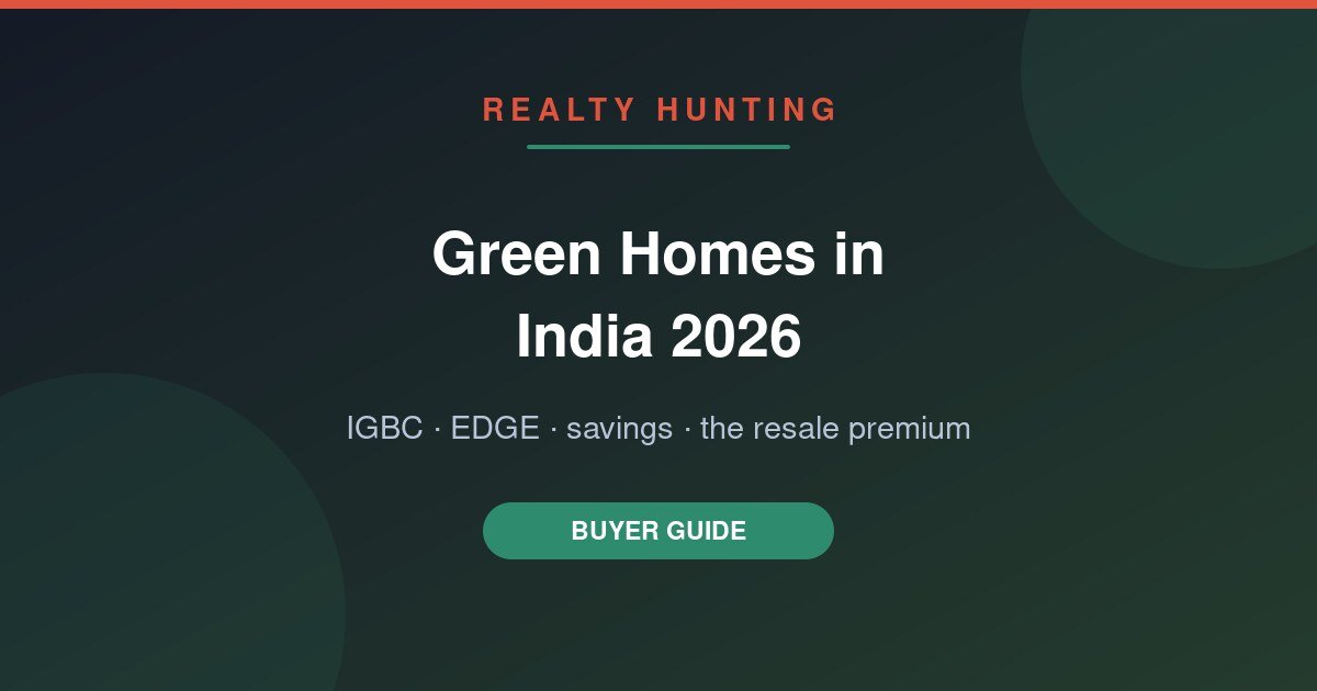 Green Homes in India 2026: IGBC, EDGE, Real Savings and the Resale Premium