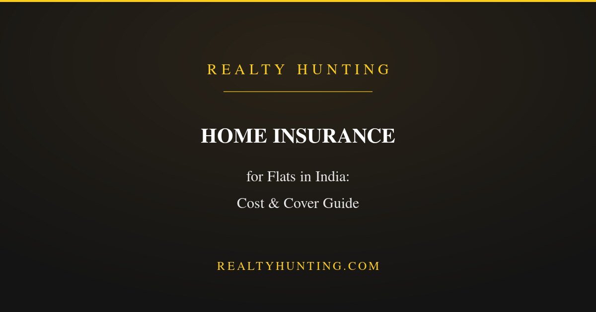 Home Insurance for Flats in India: Cost, Cover and Traps