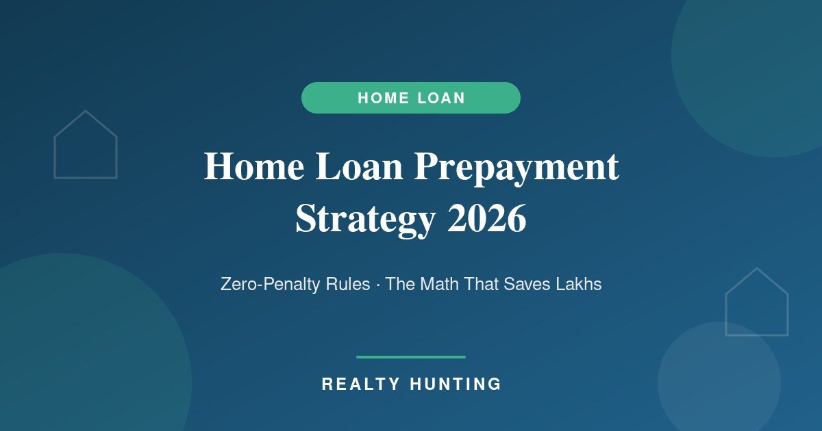 Home Loan Prepayment in 2026: New Zero-Penalty Rules and the Math That Saves You Lakhs