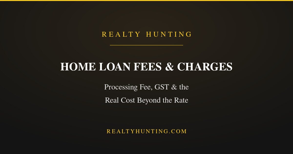 Home Loan Processing Fees and Charges