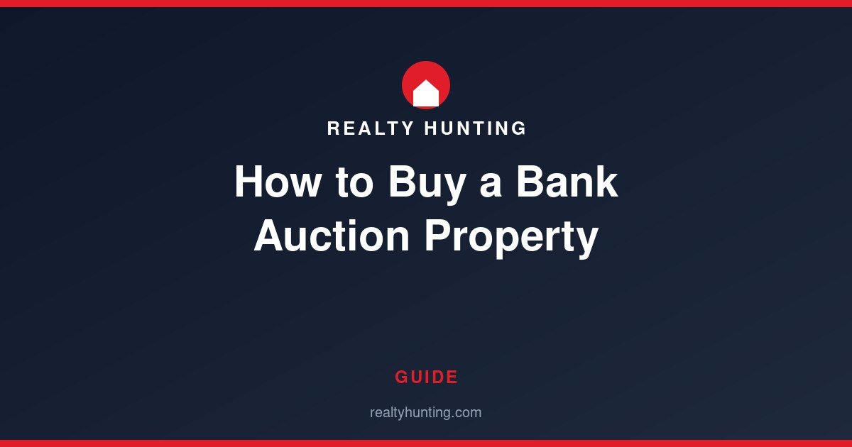 How to Buy a Bank Auction Property in India (SARFAESI Guide)