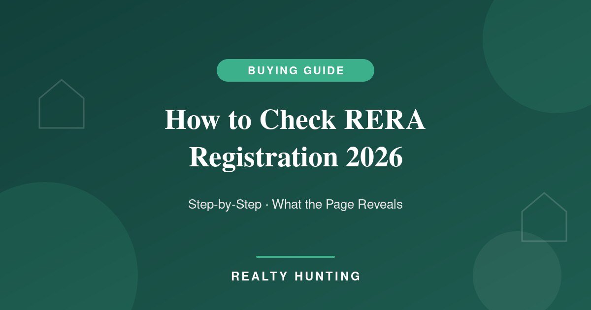 How to Check a Project's RERA Registration in 2026: A Step-by-Step Guide