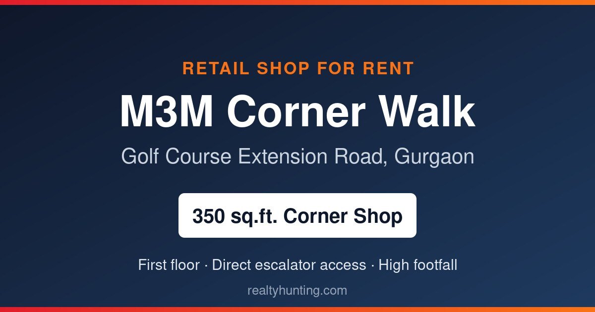 M3M Corner Walk