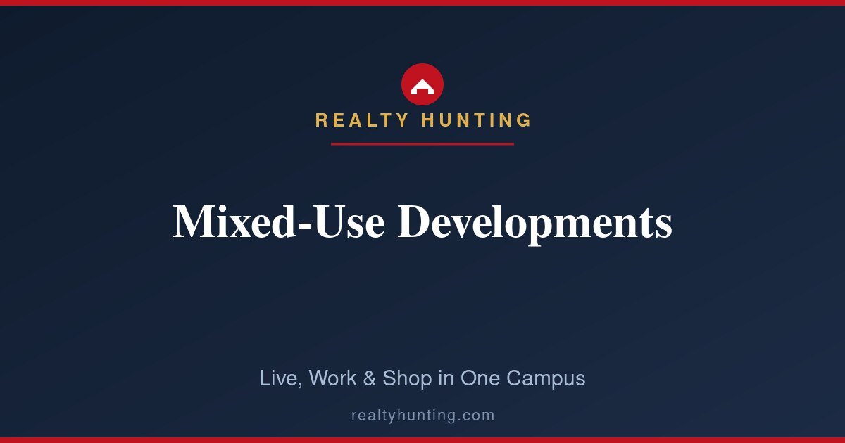 Mixed-Use Developments in India: Live, Work and Shop