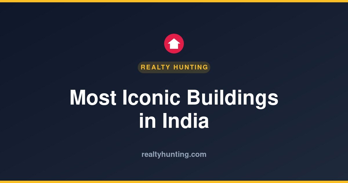 Most Iconic Buildings in India