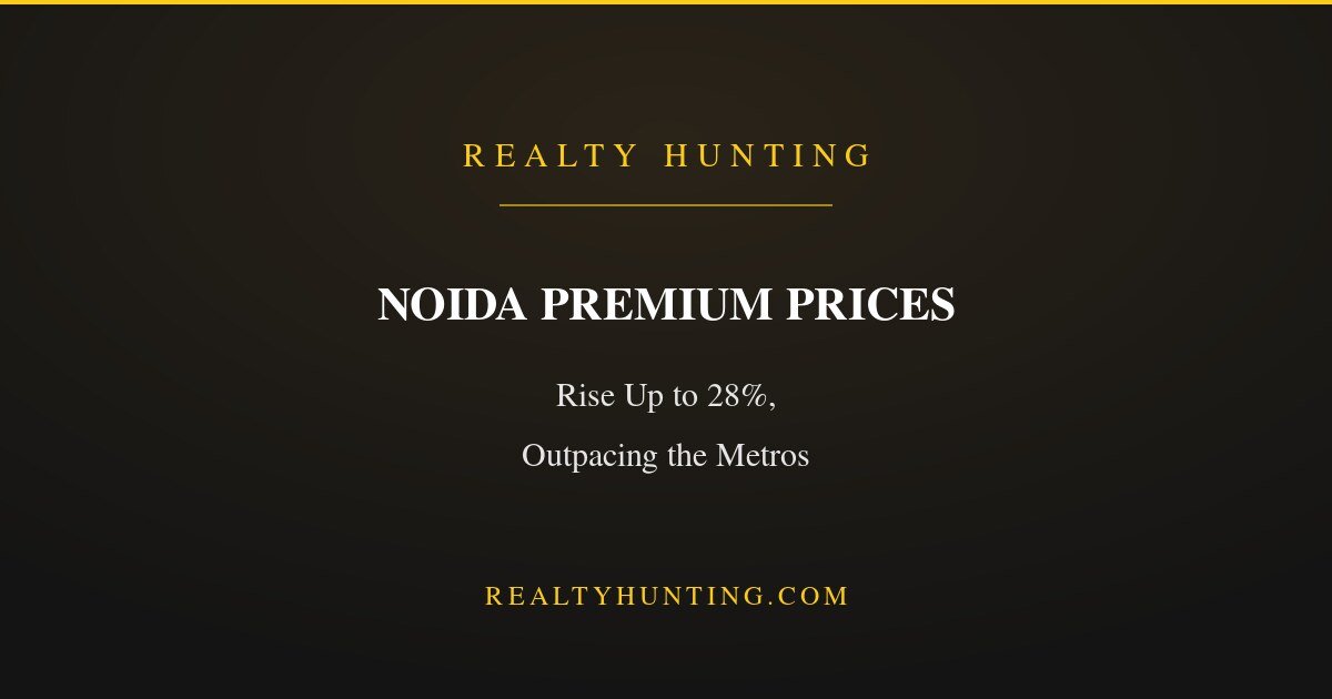Noida Premium Home Prices Rise Up to 28%, Outpacing Metros