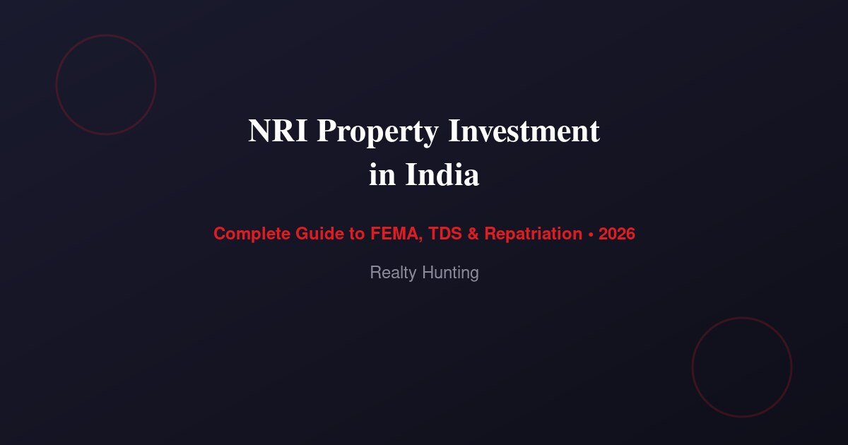 NRI Property Investment in India 2026: Complete Guide