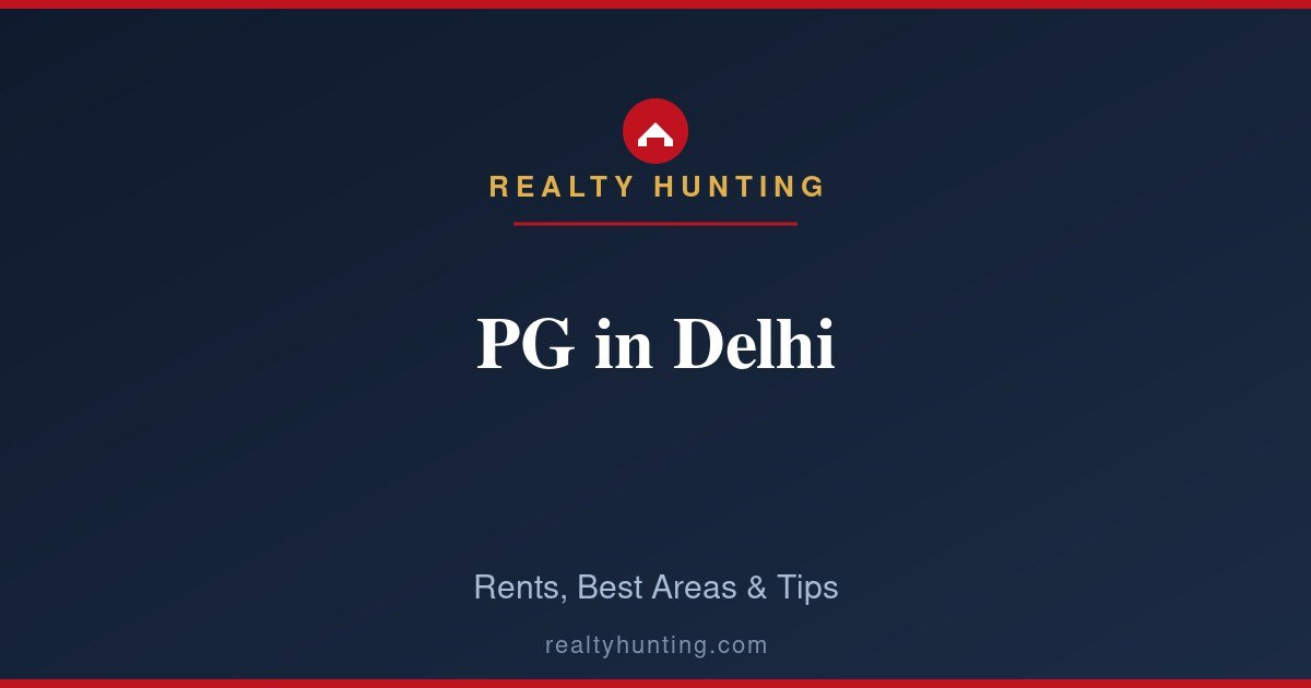 PG in Delhi: Rents, Best Areas and What to Check