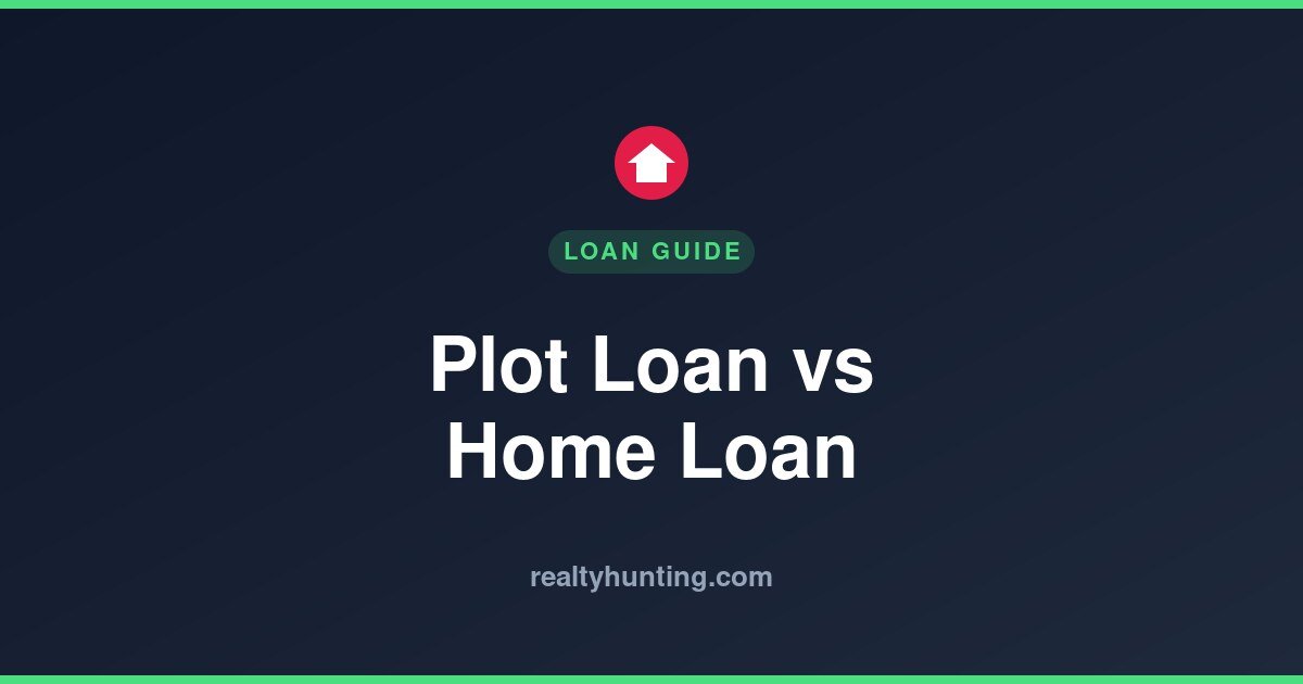 Plot Loan vs Home Loan: Differences Explained
