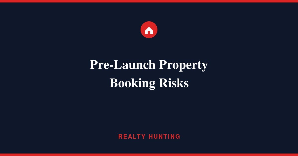 Pre-Launch Property Booking: Risks and How to Buy Safe