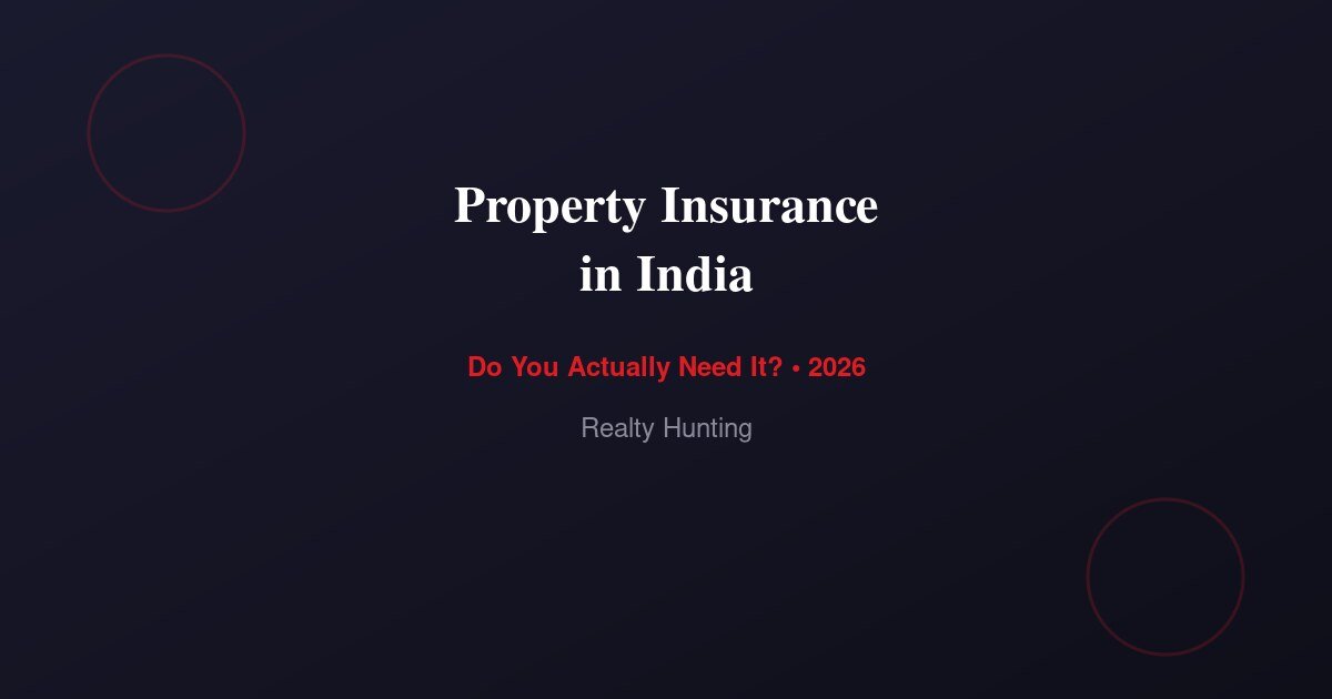Property Insurance in India 2026: Do You Actually Need It