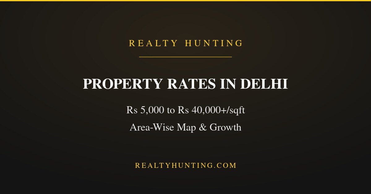 Property Rates in Delhi: Area-Wise Map