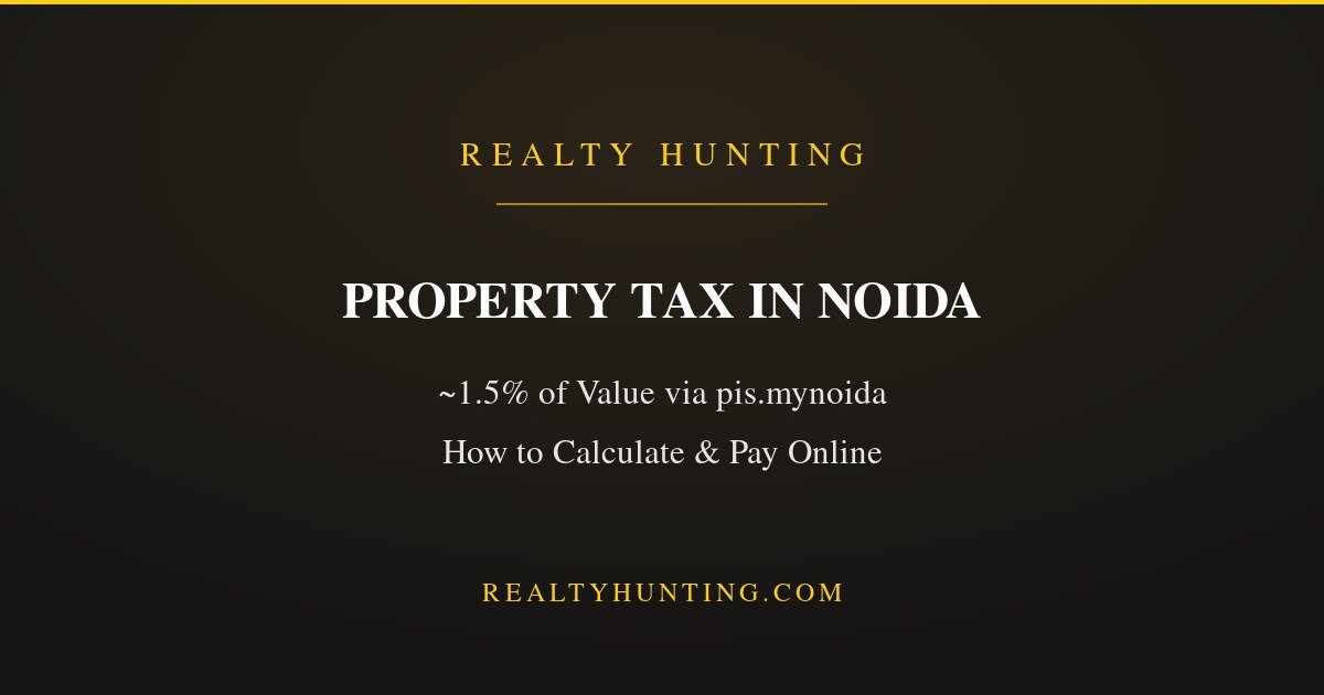 Property Tax in Noida 2026: Calculate and Pay Online