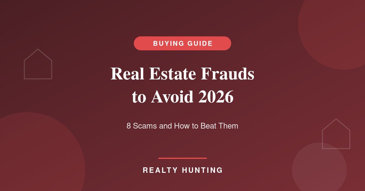 Real Estate Frauds to Avoid When Buying Property in India 2026: 8 Scams and How to Beat Them
