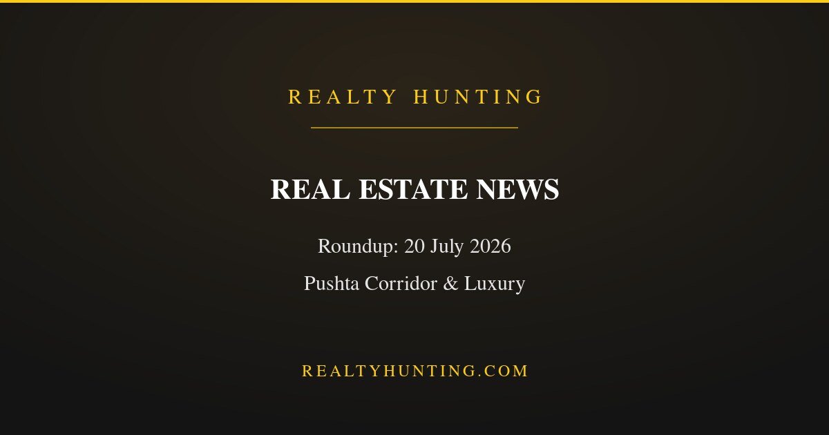 Real Estate News Roundup: 20 July 2026