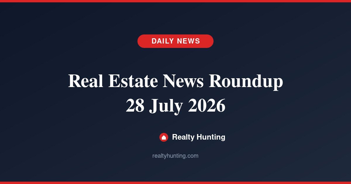 Real Estate News Roundup: 28 July 2026