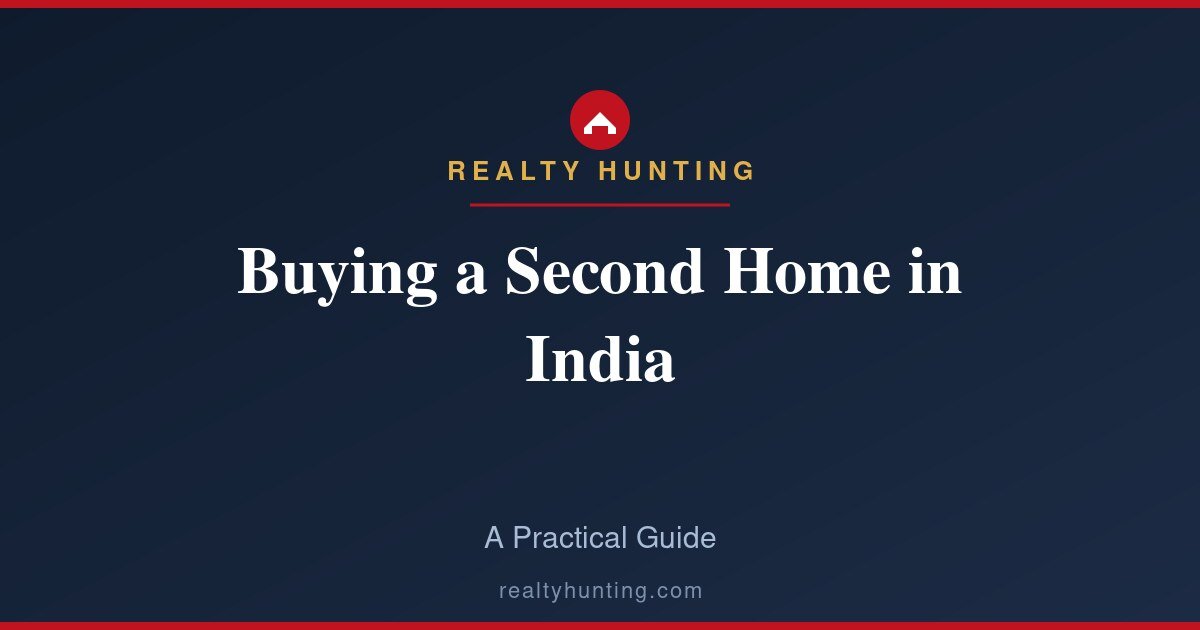 Buying a Second Home in India: A Practical Guide