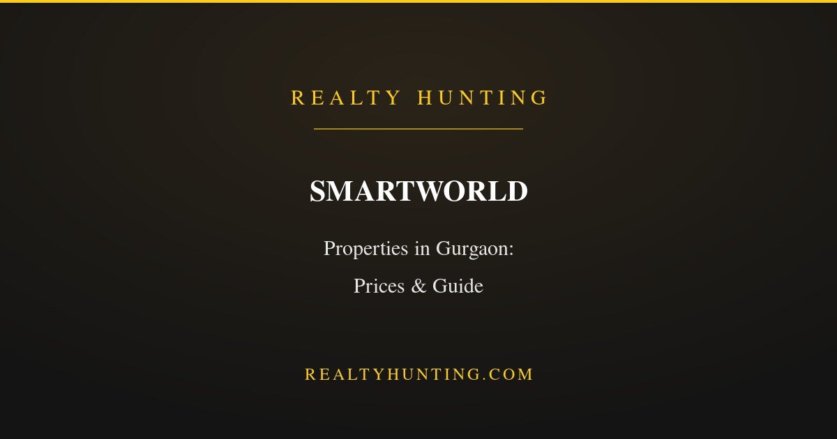 Smartworld Properties in Gurgaon: Price List and Buyer Guide