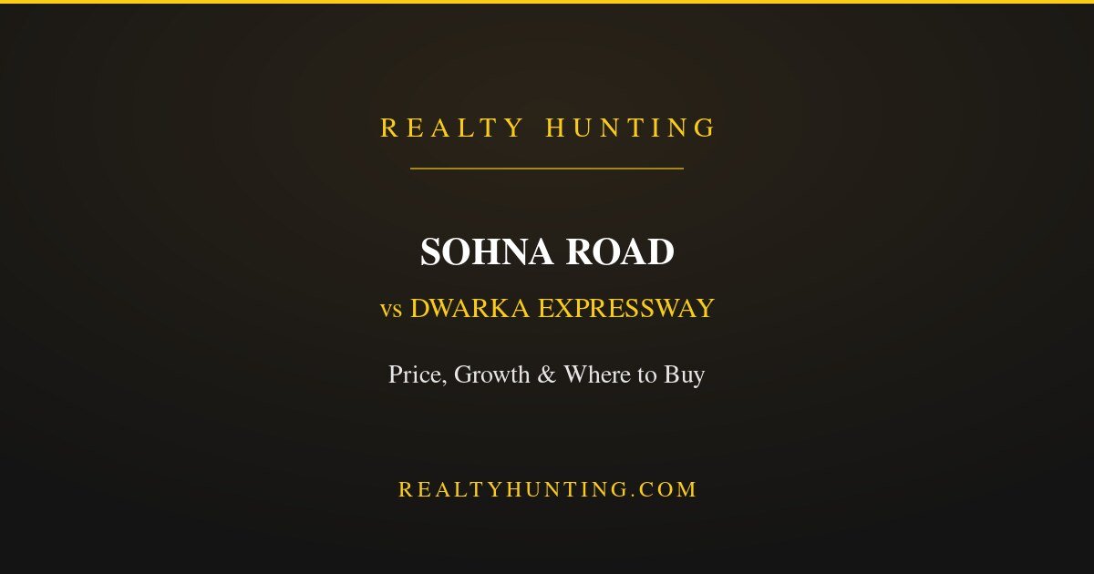 Sohna Road vs Dwarka Expressway: Where to Buy in Gurgaon
