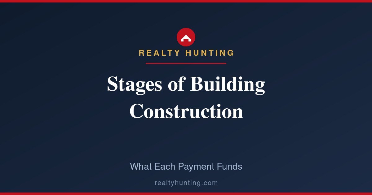 Stages of Building Construction: What Each Payment Funds