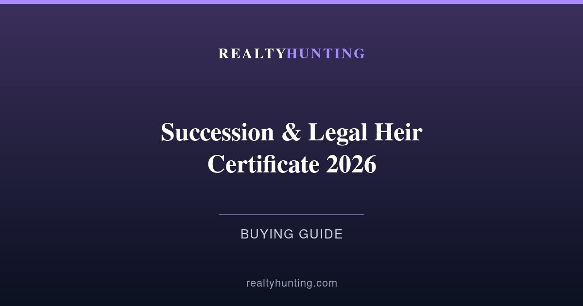 Succession Certificate vs Legal Heir Certificate 2026: Which You Need