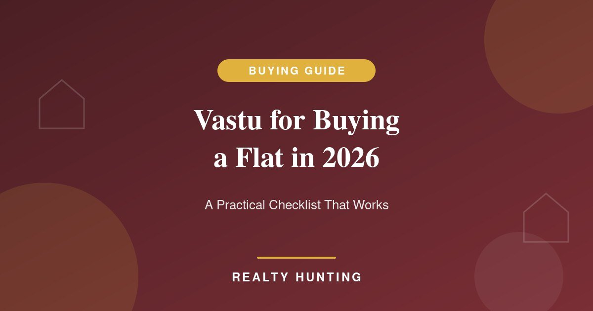 Vastu for Buying a Flat: A Practical Checklist That Won't Cost You the Right Home