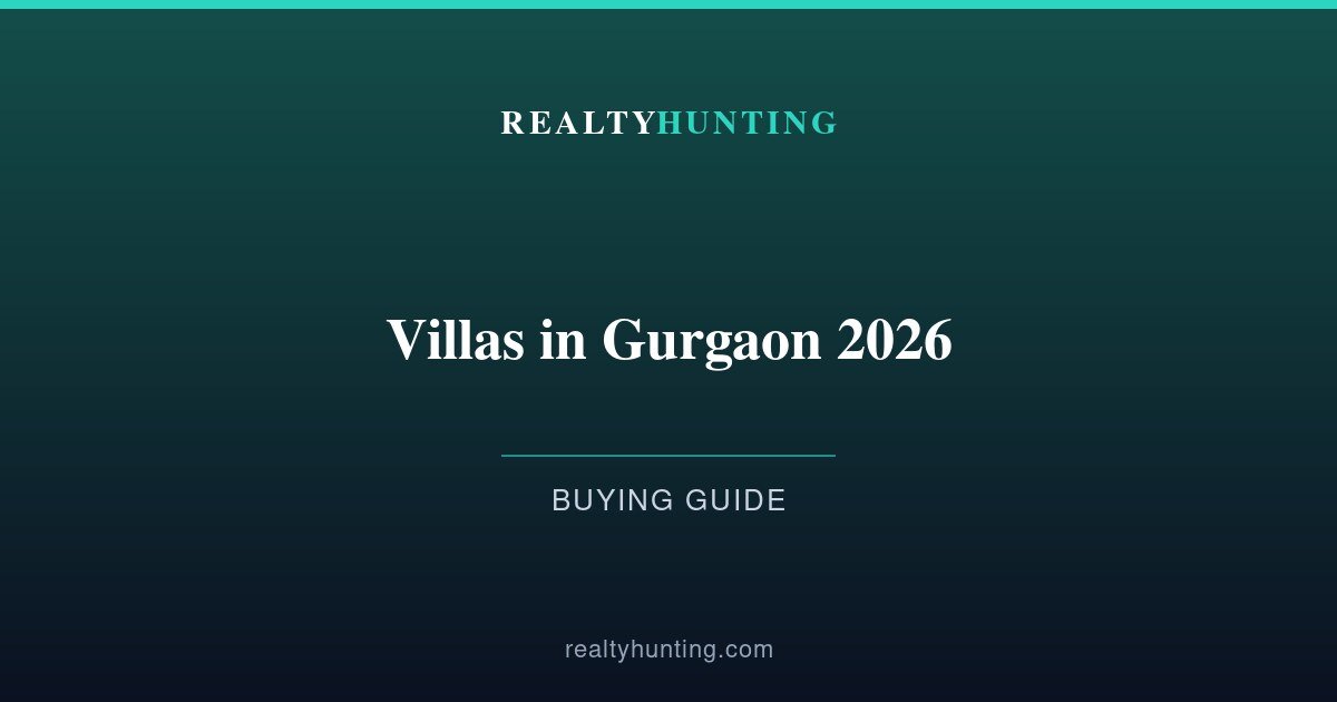 Villas in Gurgaon 2026: What the Word Really Means, and What They Cost
