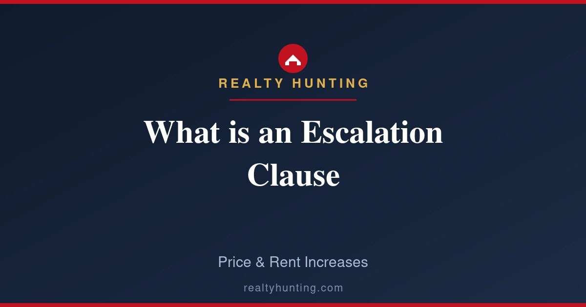 What is an Escalation Clause in Real Estate?