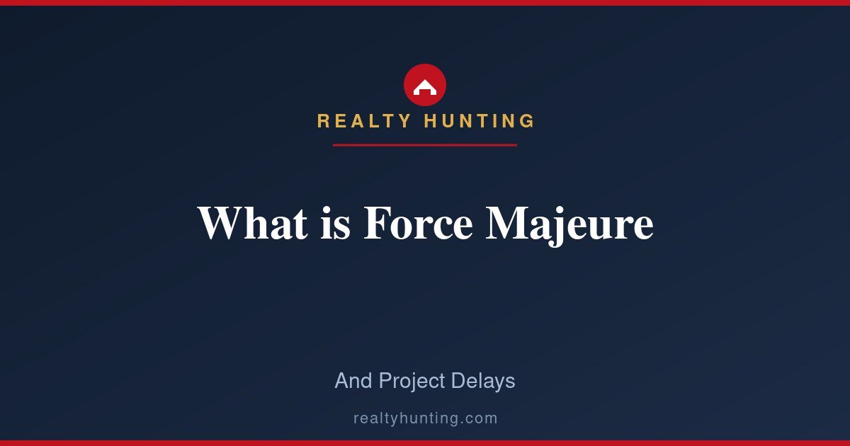 What is Force Majeure in Real Estate?