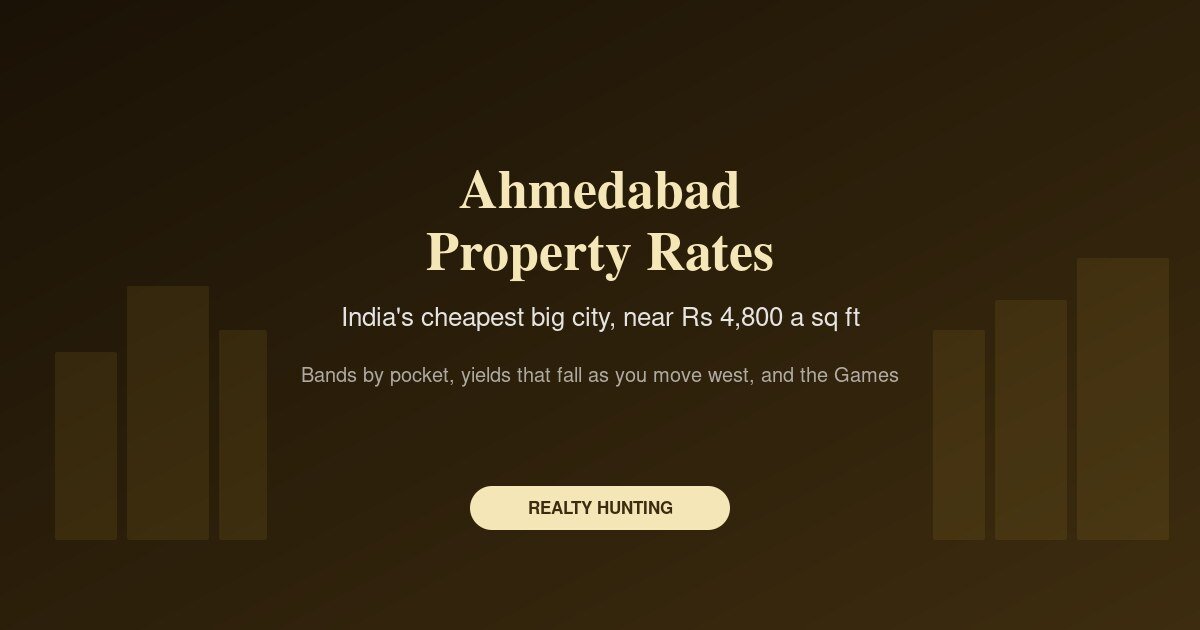 Ahmedabad Real Estate Market: India's Cheapest Big City, Pocket by Pocket