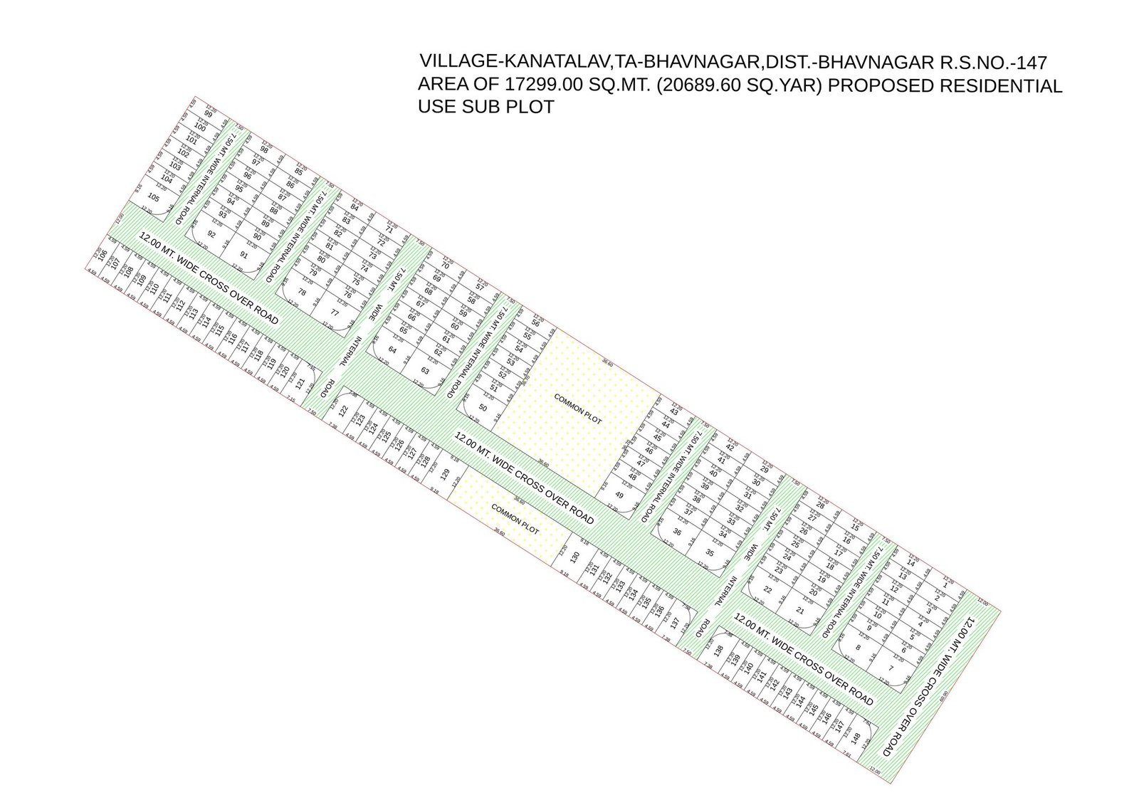 Arihat The Frontier Dholera floor plan — Site Layout Plan